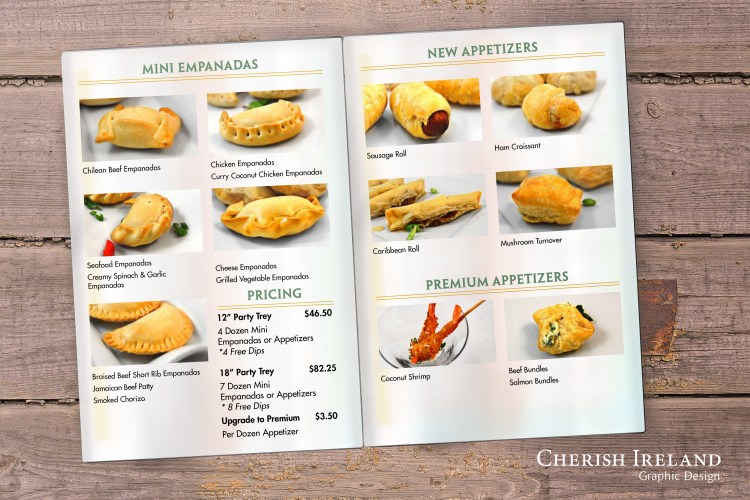 holiday flyer Inside mockup