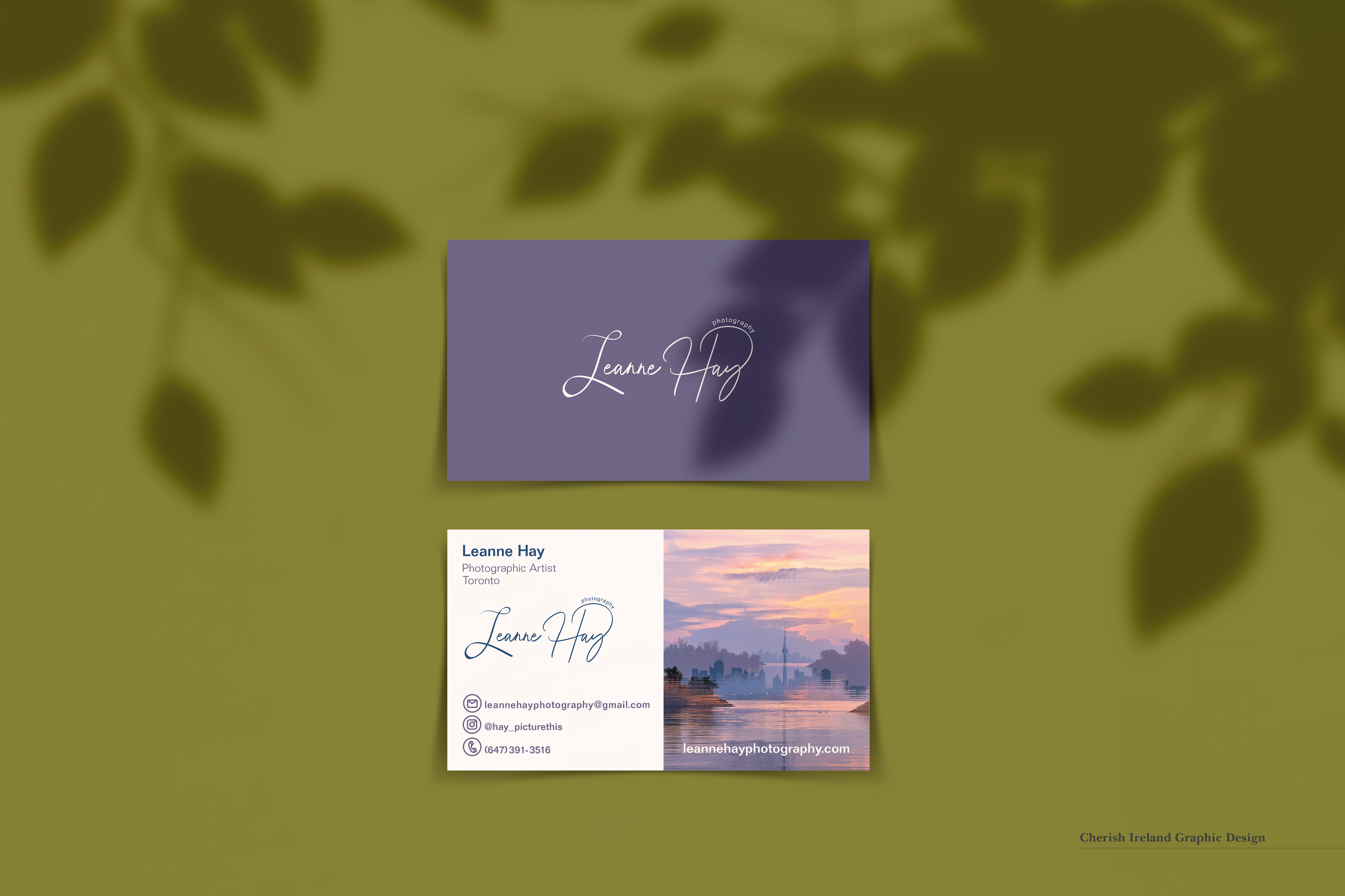 Business Card Front and Back